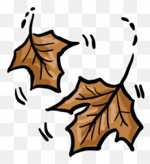 Autumn - Free nature icons Falling Leaves Clipart Black And White png