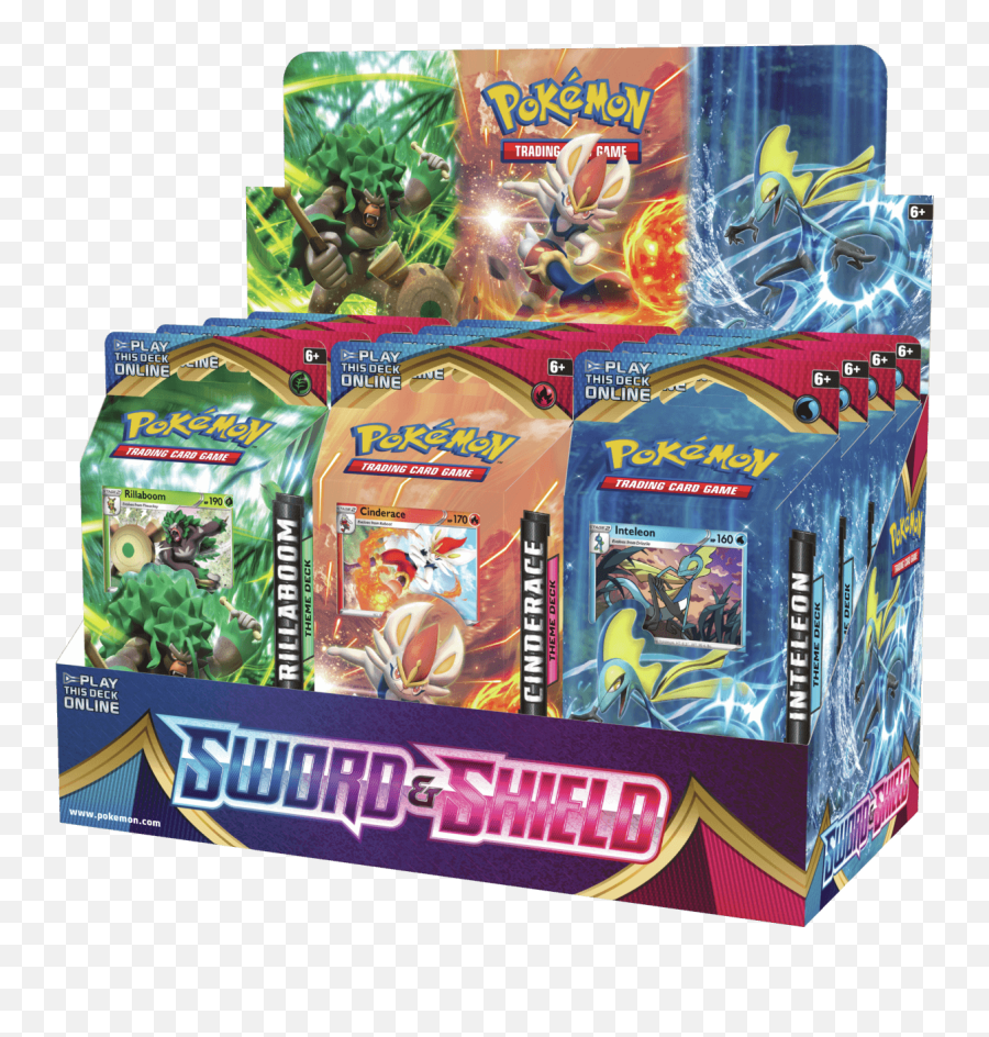 Pokemon - Sword U0026 Shield Theme Deck Display Pokemon Png,Pokemon Duels Icon