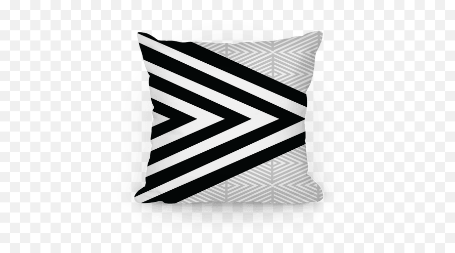 Large Geometric Diamond Pattern Throw Pillow Lookhuman - Cushion Png,Diamond Pattern Png