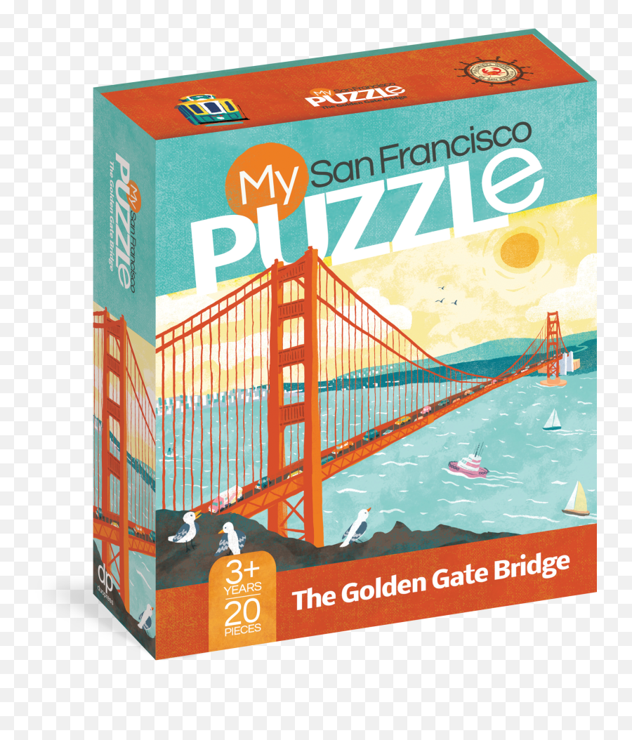 My San Francisco Puzzle The Golden Gate Bridge - San Francisco Png,Golden Gate Bridge Png