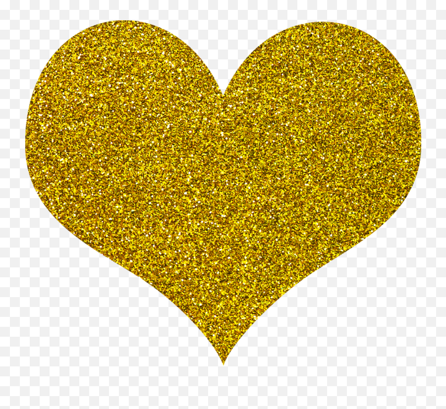 Goldpreis Glitter - Glitter Gold Heart Png,Glitter Transparent Background