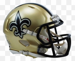 New Orleans Saints Replica Mini Speed - Helmet png