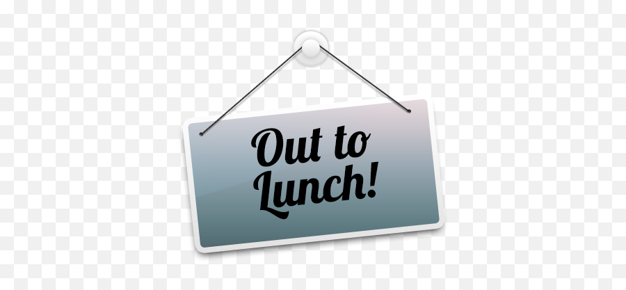 Out To Lunch Png 2 Image - Font,Lunch Png