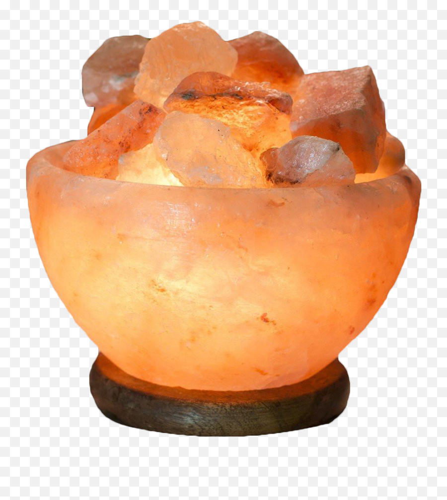 Download Himalayan Salt Bowl Lamp - Himalayan Salt Png Image Ember Png,Salt Png