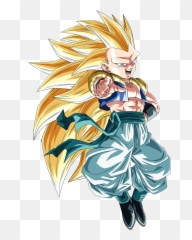 Android 18 Vs Gotenks Ssj3 - Dragon Ball Gotenks Super Saiyan 3 Png,Gotenks Png