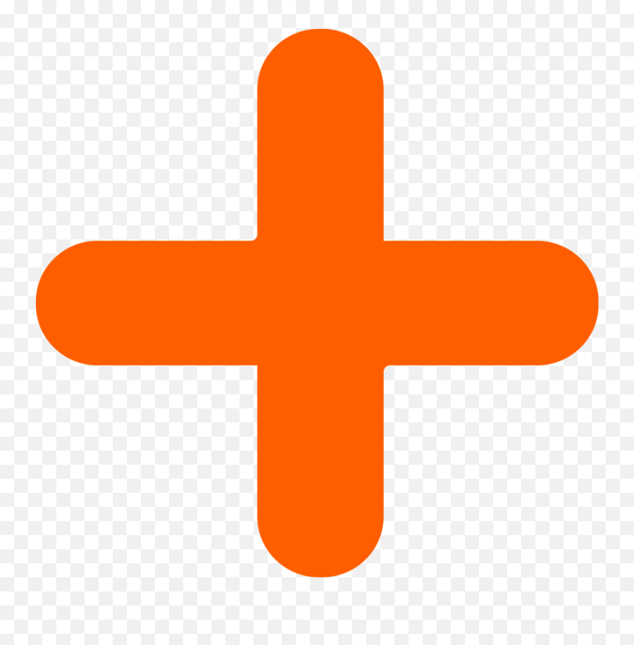 Plus Icon Png Orange Clipart Symbol