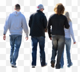 Download Group Of People Walking Png - Transparent PNG
