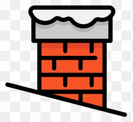 3 De Linear Color Chimney Icon - Christmas Icons Design Png,Chimney Png
