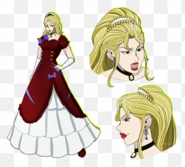 Rule 63 Phantom Blood Dio Brando - Female Dio Brando Phantom Blood Png,Dio Brando Png