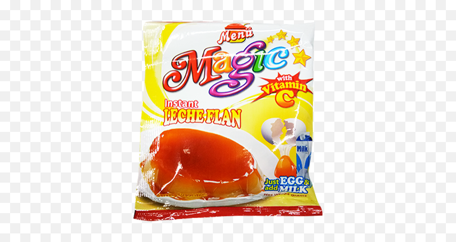 Menu Magic Jelly Leche Flan 24g - Gelatin Dessert Png,Leche Png