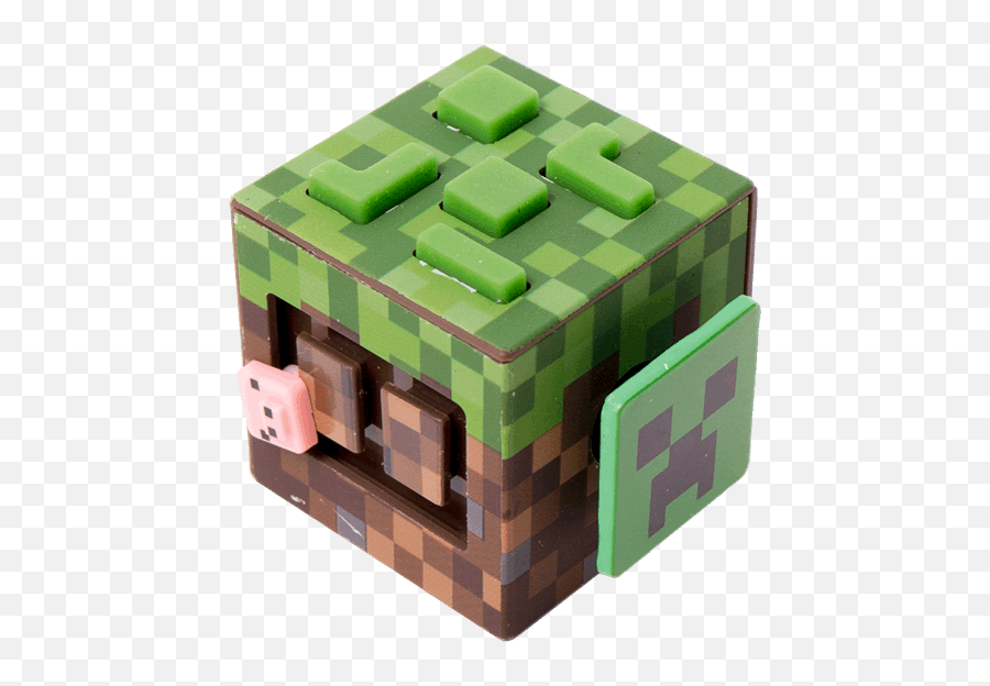 Block Of Grass From The Game Minecraft - Minecraft Grass Block Vector PNG  Transparent With Clear Background ID 165443 png - Free PNG Images