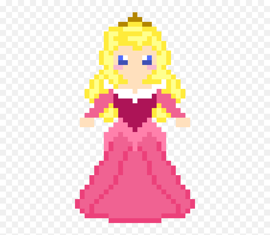 Pixilart - Princess Aurora Briar Rose By Pixelart4u Perler Beads Patterns Disney Png,Princess Aurora Png