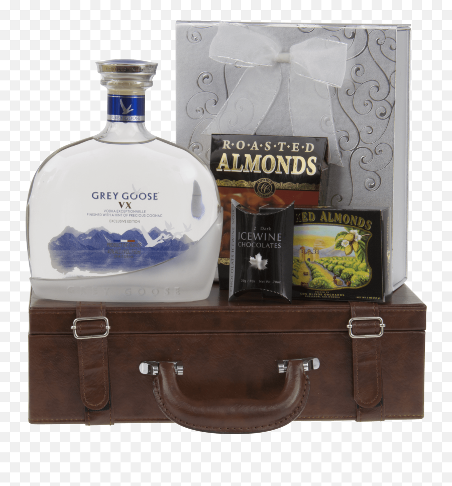 French 15 Vodka Gift Basket - Liquor Png,Grey Goose Png