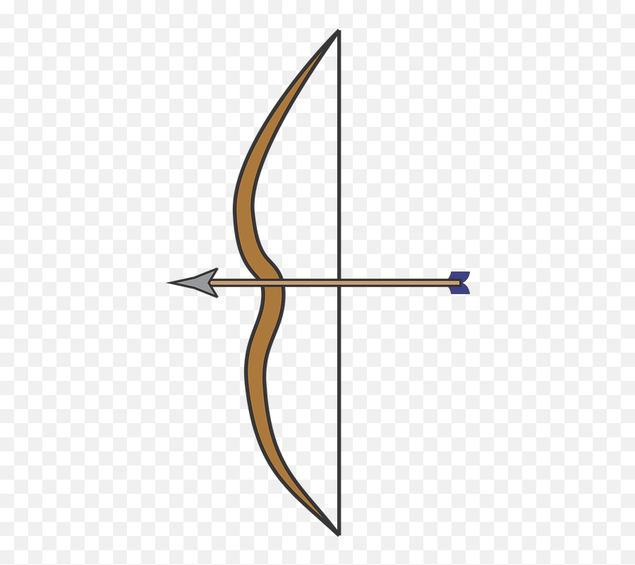 Bow Arrow - Free Vector Graphic On Pixabay Gambar Panah Dan Busurnya Png,Bow Arrow Png