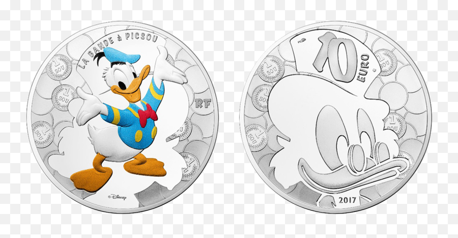 France Endearing Disney Character Scrooge Mcduck Features - Donald Duck Coin Png,Scrooge Mcduck Png