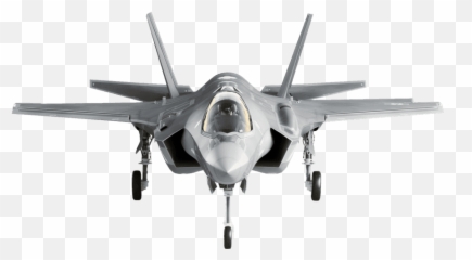 Stealth Bomber Png - Jet Plane F 35 Front View Fighter
