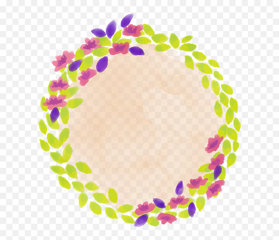 Watercolour Wreath - Free Image On Pixabay Circle Png,Watercolor Wreath Png