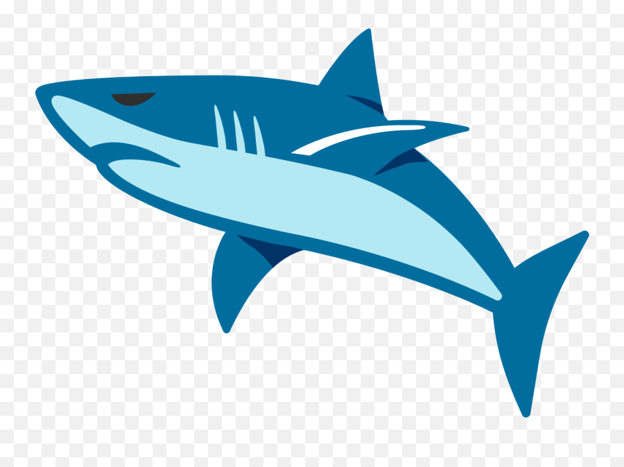 Fileemoji U1f988svg - Wikimedia Commons Shark Png,Fish Emoji Png