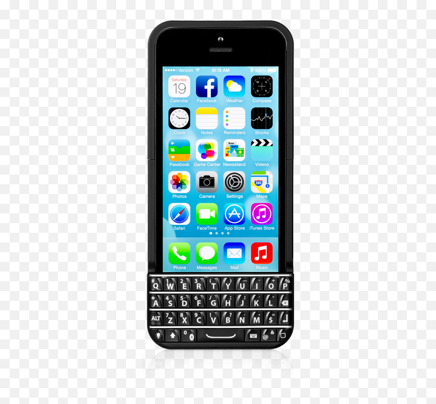 Typo Iphone Keyboard Case - Blackberry Iphone Png,Iphone Keyboard Png