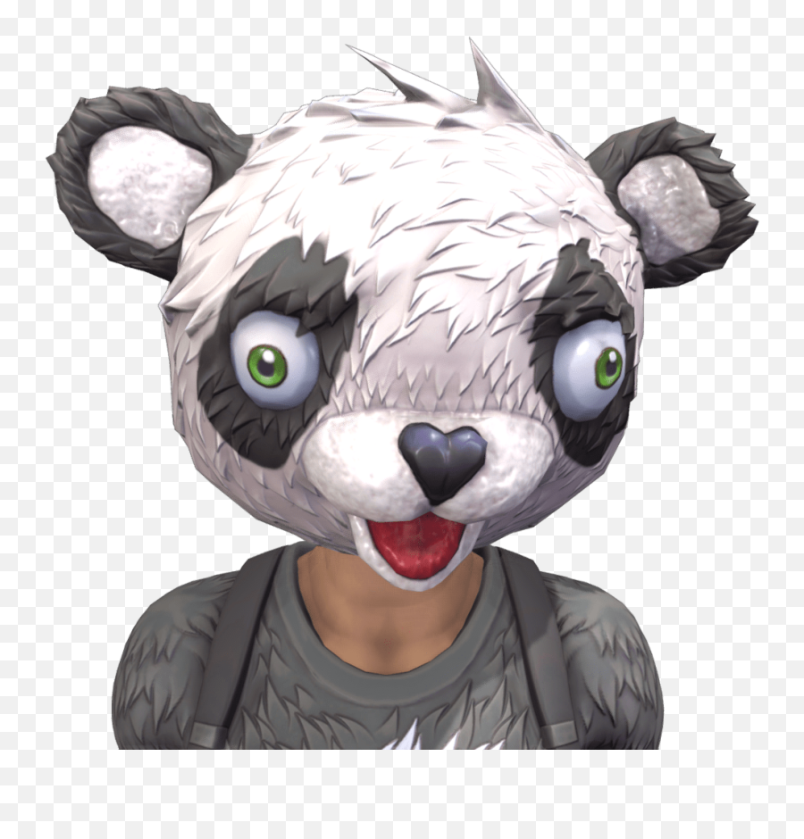 Fortnite Panda Team Leader Skin Legendary Outfit - Panda Skin Fortnite Png,Panda Transparent Background