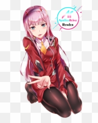 Render Zero Two - Zero Two Render Png,Zero Two Png