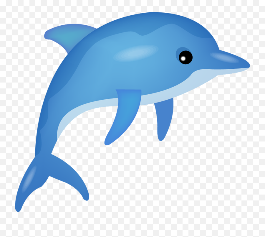 Cartoon Dolphin Png Download - Animated Dolphin Transparent Background,Dolphin Transparent