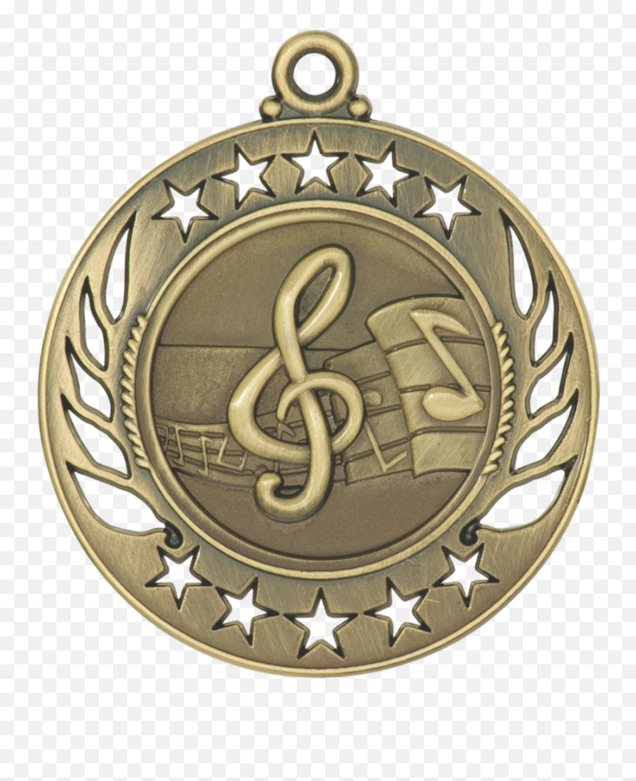 Gm108 Music Medal 225 - Education Medal Png,Medal Transparent