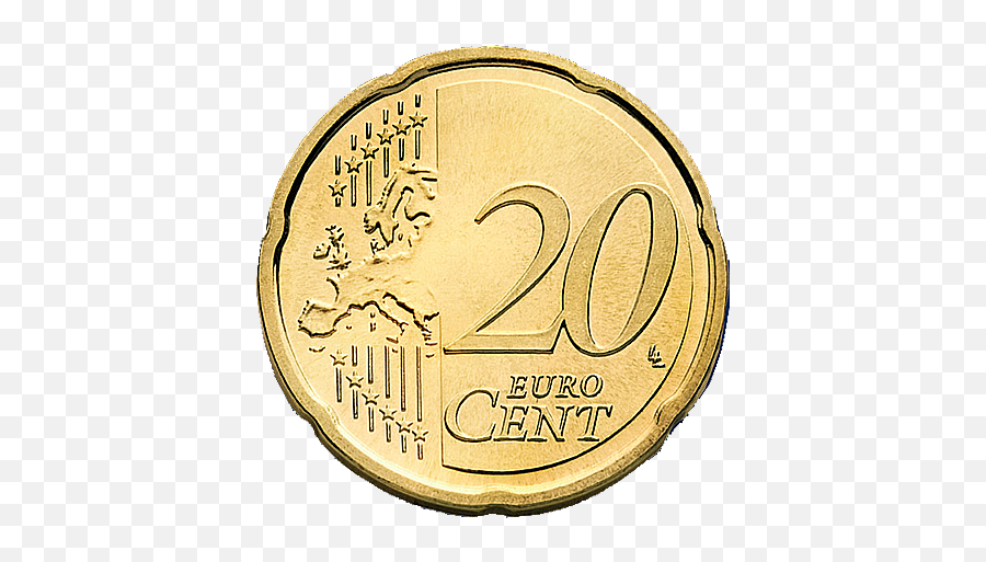 Euro Coin Png Transparent Image - 20 Cent Euro Coin,Euro Png