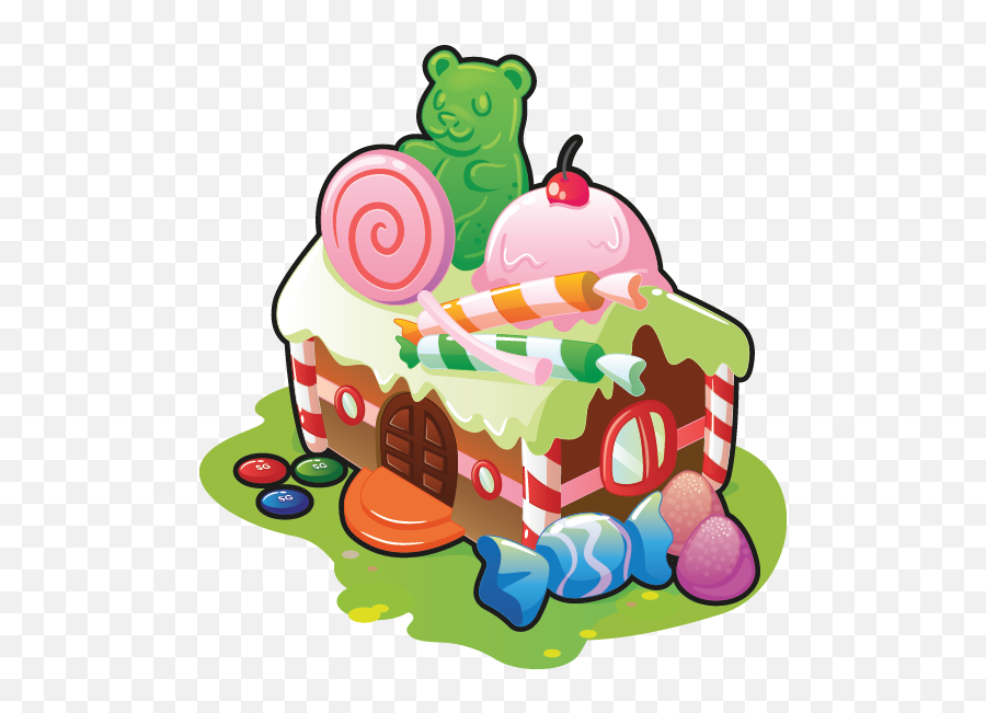 Download Minimo Candy House Forest - Candy House Candy House Cartoon Png,House Cartoon Png