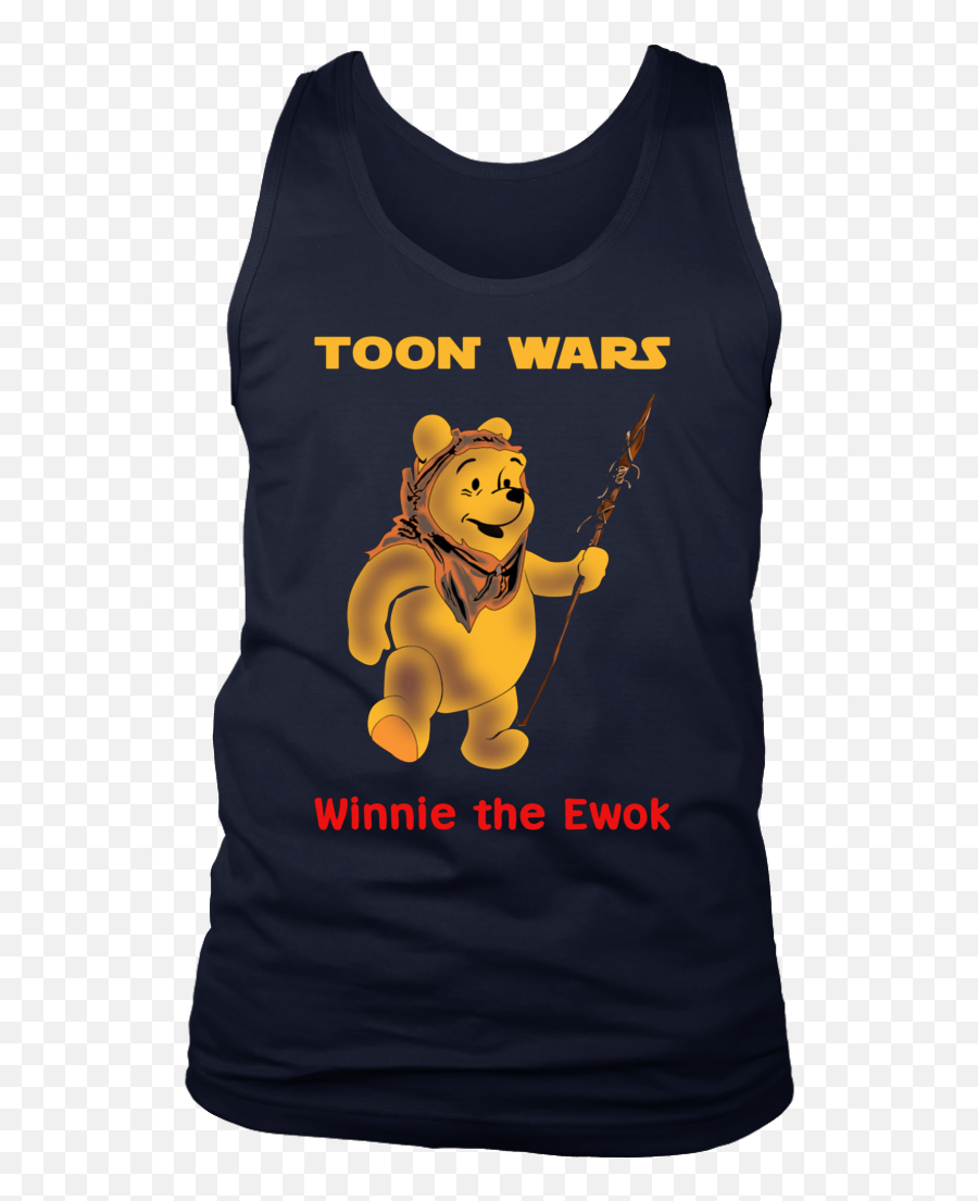 Pooh Bear Toon Wars Winnie The Ewok Shirt - April Girl Birthday Shirts Png,Ewok Png
