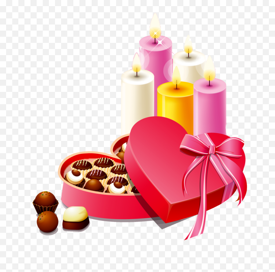 Download Chocolate Clipart Candle - Day Chocolate Png,Candles Png