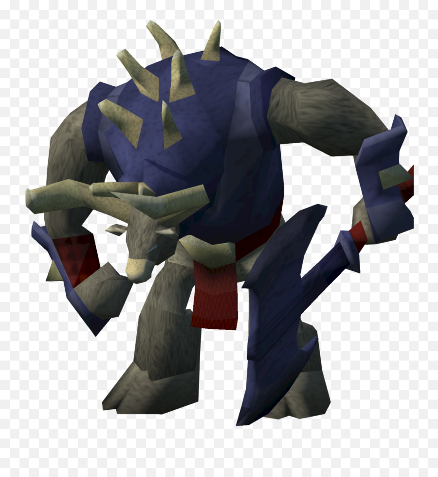 Mithril Minotaur - The Runescape Wiki Minotaur Runescape Png,Minotaur Png