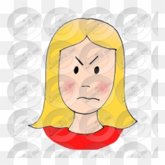 Angry Picture For Classroom Therapy - Adult png