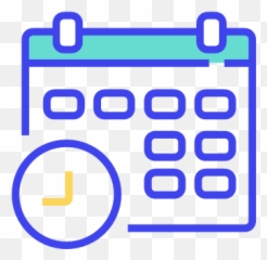 Calendar Vector Icons Free Download In Svg Png Format - Horizontal,Calendar Icon Png