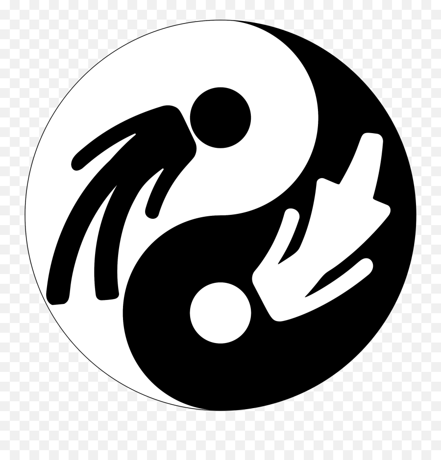 Yin Yang Emblem - Free Vector Graphic On Pixabay Male Female Yin Yang Png,Yin Yang Png