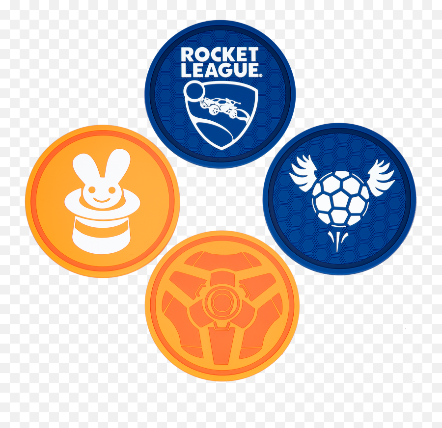 Rocket League Coaster - Rocket League Hat Trick Png,Rocket League Logo Transparent