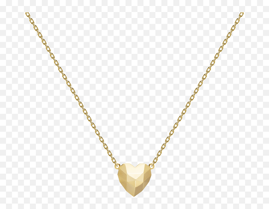 Initial Gold Necklace Transparent Png - 14k Gold Chain Necklace,Gold Chains Transparent