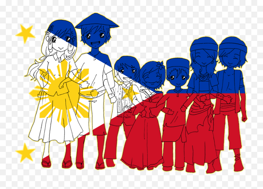 Filipino - Philippine Flag Art Png,Filipino Flag Png