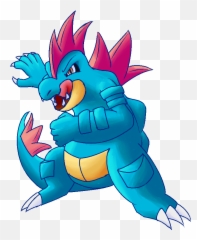 Pokédoodles 14032013 - Feraligatr U2014 Weasyl Fictional Character Png,Feraligatr Png