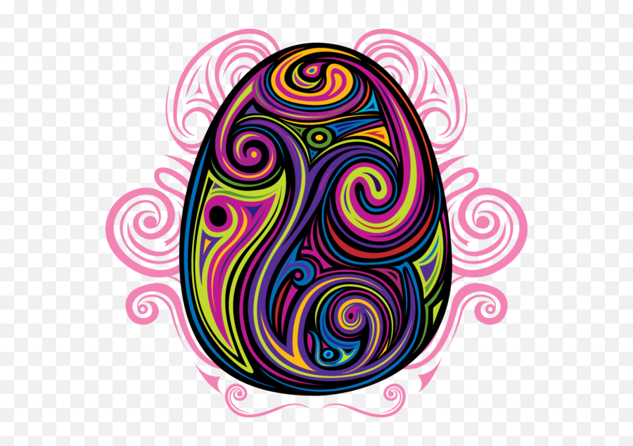 Easter Bunny Poster Purple - Artistic Png,Spiral Transparent