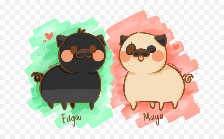 See Like That One Cute Cartoon Drawings Maya - Maya And Edgar Art Png,Pewdiepie Transparent