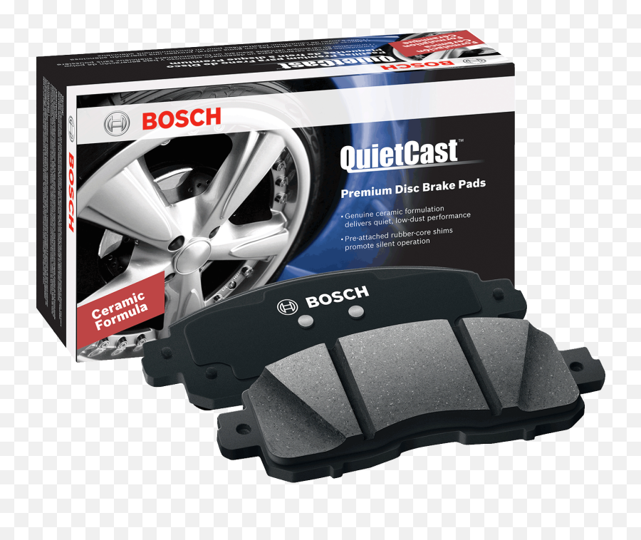 Quietcast Premium Disc Brake Pads Bosch Auto Parts - Disc Brake Pad Heavy Duty Db 1447hd Png,Bosch Logo Png