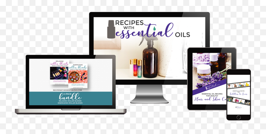Recipes With Essential Oils - Powering Your Essential Oil Living Smart Device Png,Essential Oils Png