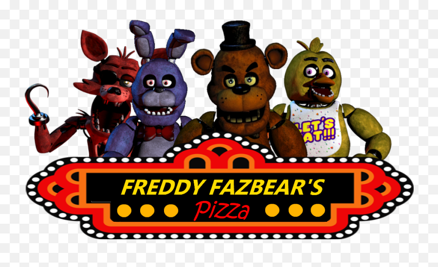 Download Hd Freddy Fazbears Pizza Logo - Five Nights At Pizza Logo Png,Freddy Fazbear's Pizza Logo