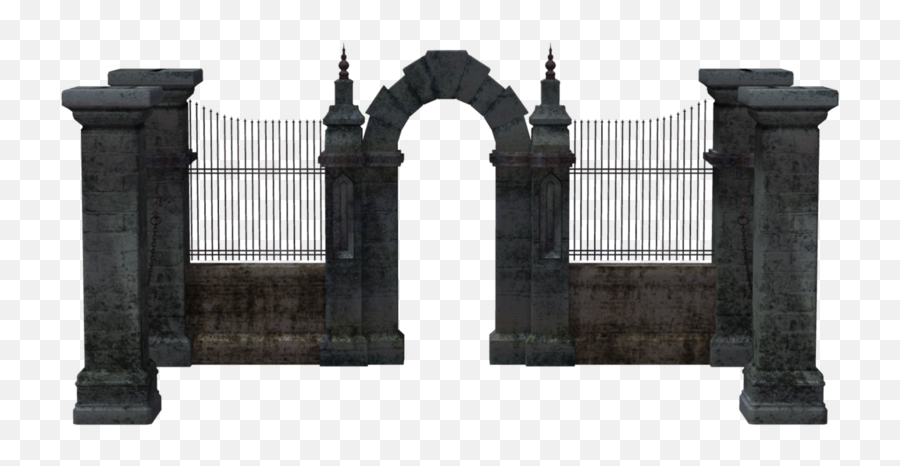 Cemetery Gates - Cemetery Gate Png,Cemetery Png