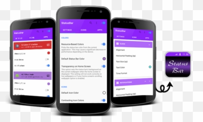Download Status Bar Is The Powerful Android App Allows You - Sharing png