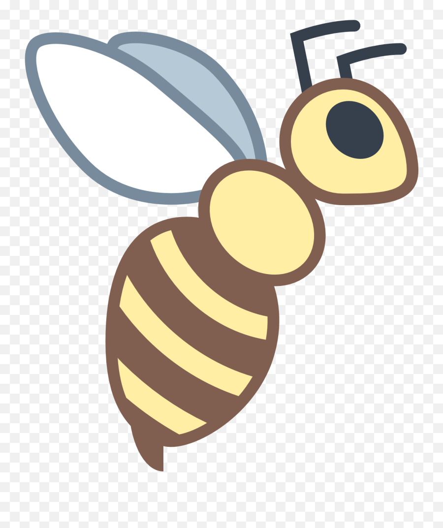 Wasp Vector Bee Stinger Transparent - Honey Bee Logo Transparent Png,Bee Emoji Png