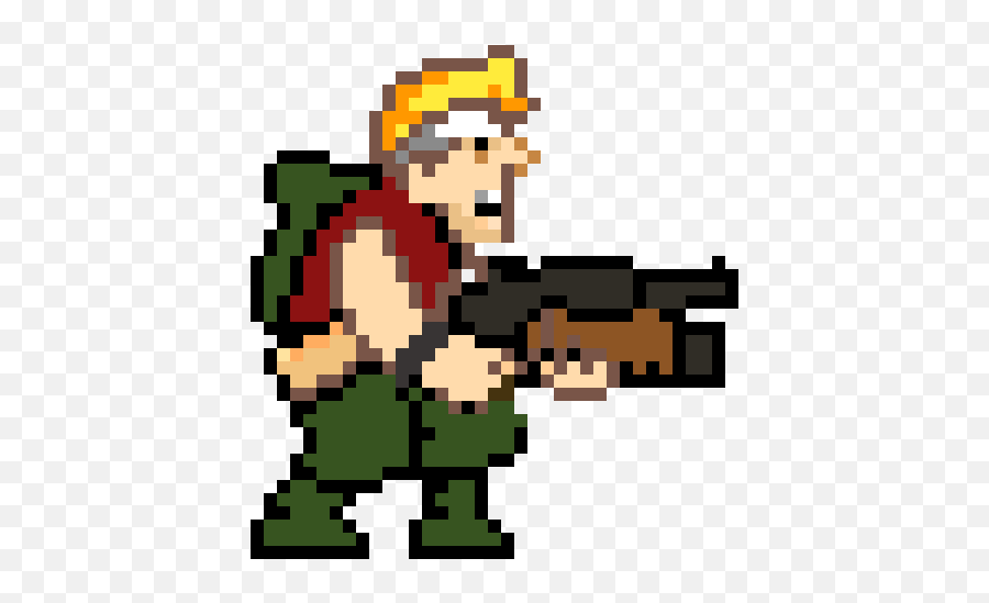 Editing Metal Slug - Free Online Pixel Art Drawing Tool Fictional Character Png,Metal Slug Icon