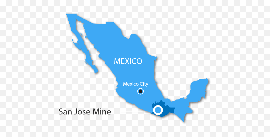 San Jose Mine Mexico Fortuna Silver Mines Inc - Language Png,Mexico Map Icon