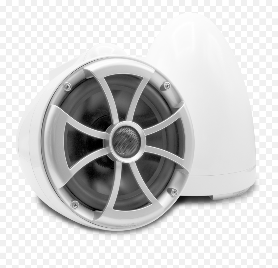 Icon 8 - W Sc V2 Wet Sounds Icon Series 8 White Tower Speaker With Tc3 Swivel Clamps Hipro Audio Ventilation Fan Png,Bass Icon